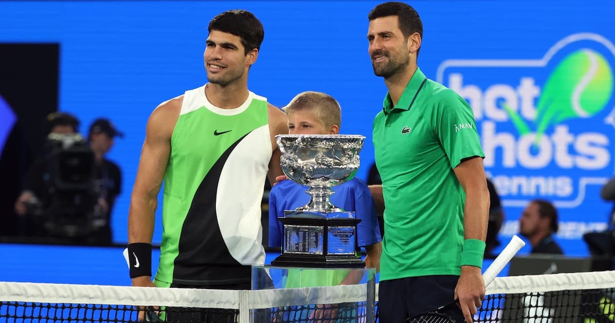 Alcaraz y Djokovic protagonizan punto épico en final