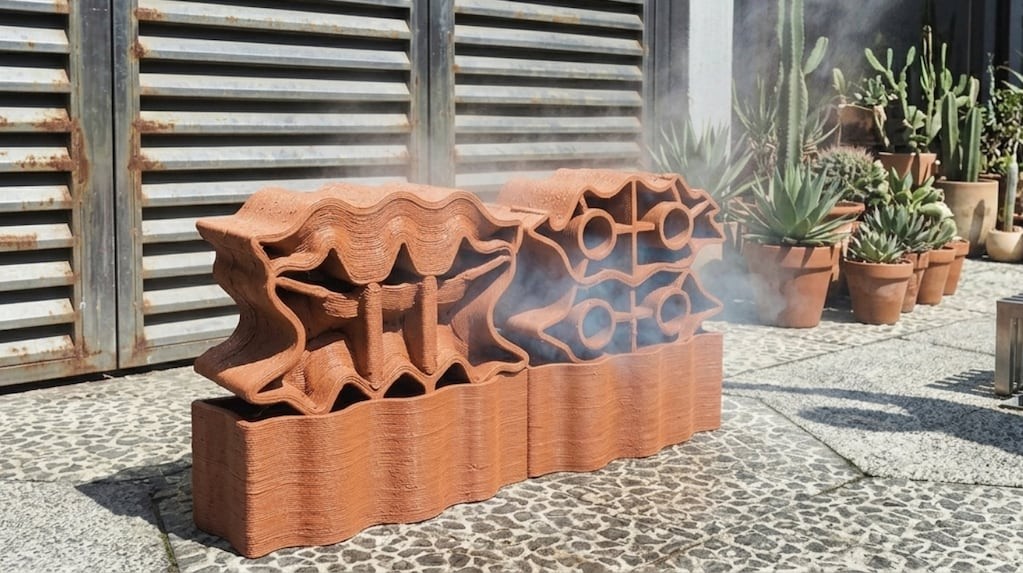Innovación privada: ladrillos 3D que enfrían ciudades