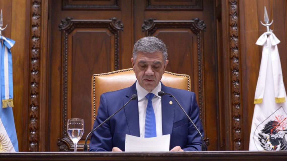 Jorge Macri inicia sesiones con plan de seguridad y orden fiscal