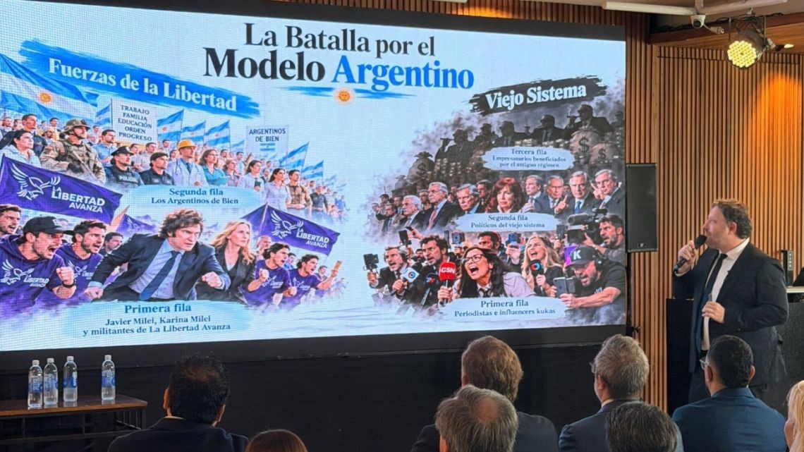 Oría expone en Tigre la batalla cultural entre las fuerzas de la libertad y el viejo sistema