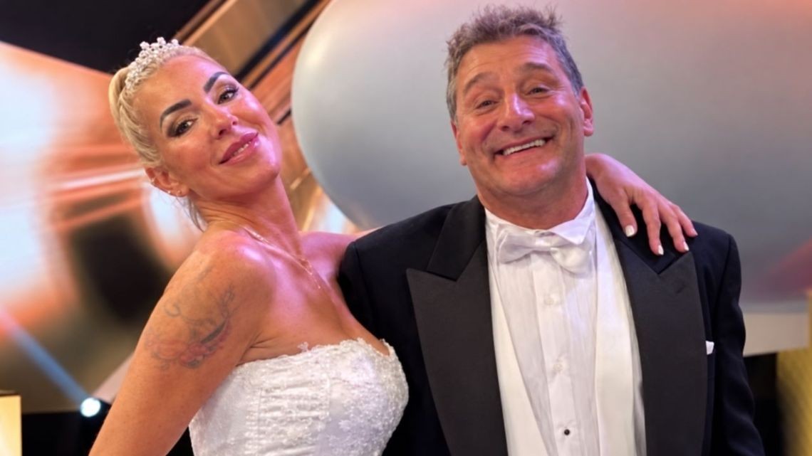 El Turco García y Mariela Prieto se casaron tras 30 años juntos
